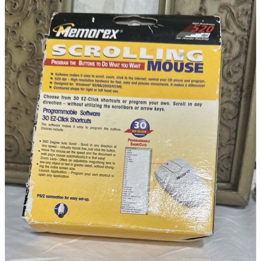 Memorex vintage scrolling